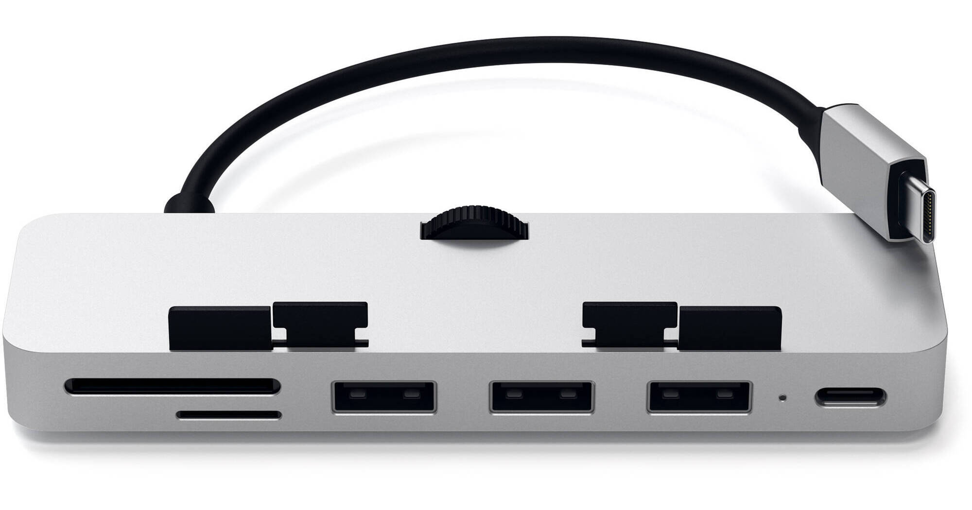 Satechi Aluminum USB TypeC Clamp Hub Pro (Silver) STTCIMHS B&H