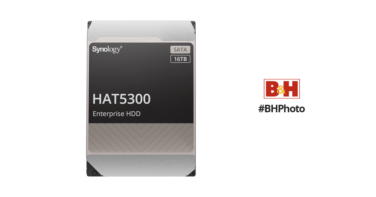Synology HAT5300 - hard drive - 16 TB - SATA 6Gb/s - HAT5300-16T