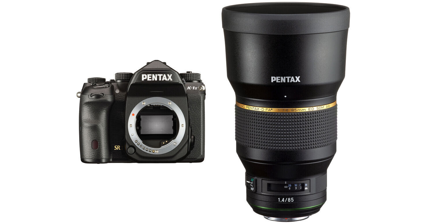 Pentax Pentax K1 Mark II DSLR Camera with HD PENTAXD FA* 85mm