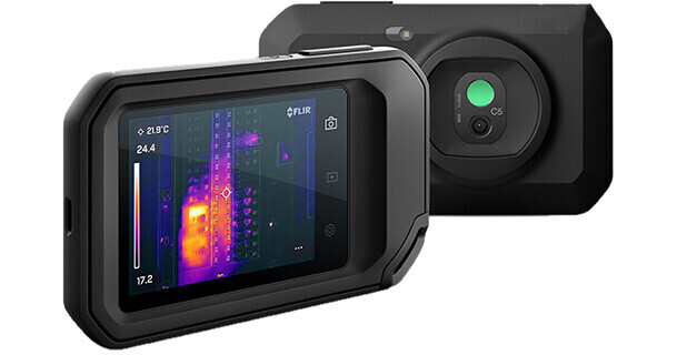 FLIR C5 160 x 120 Compact Professional Thermal Camera 89401-0202