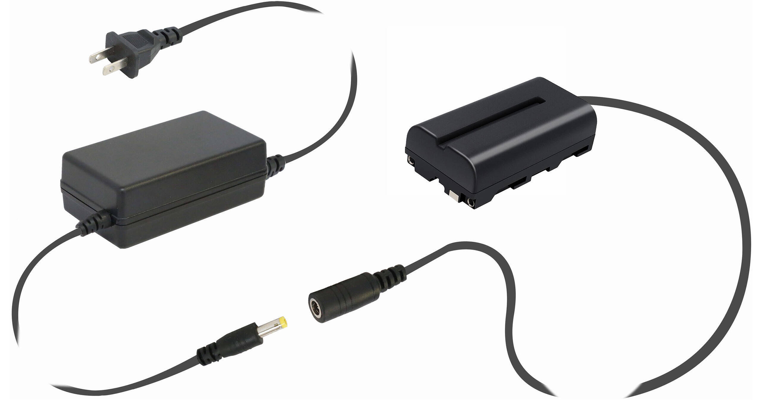 Power2000 ACF550 AC/DC Adapter with Sony LSeries Dummy ACF550