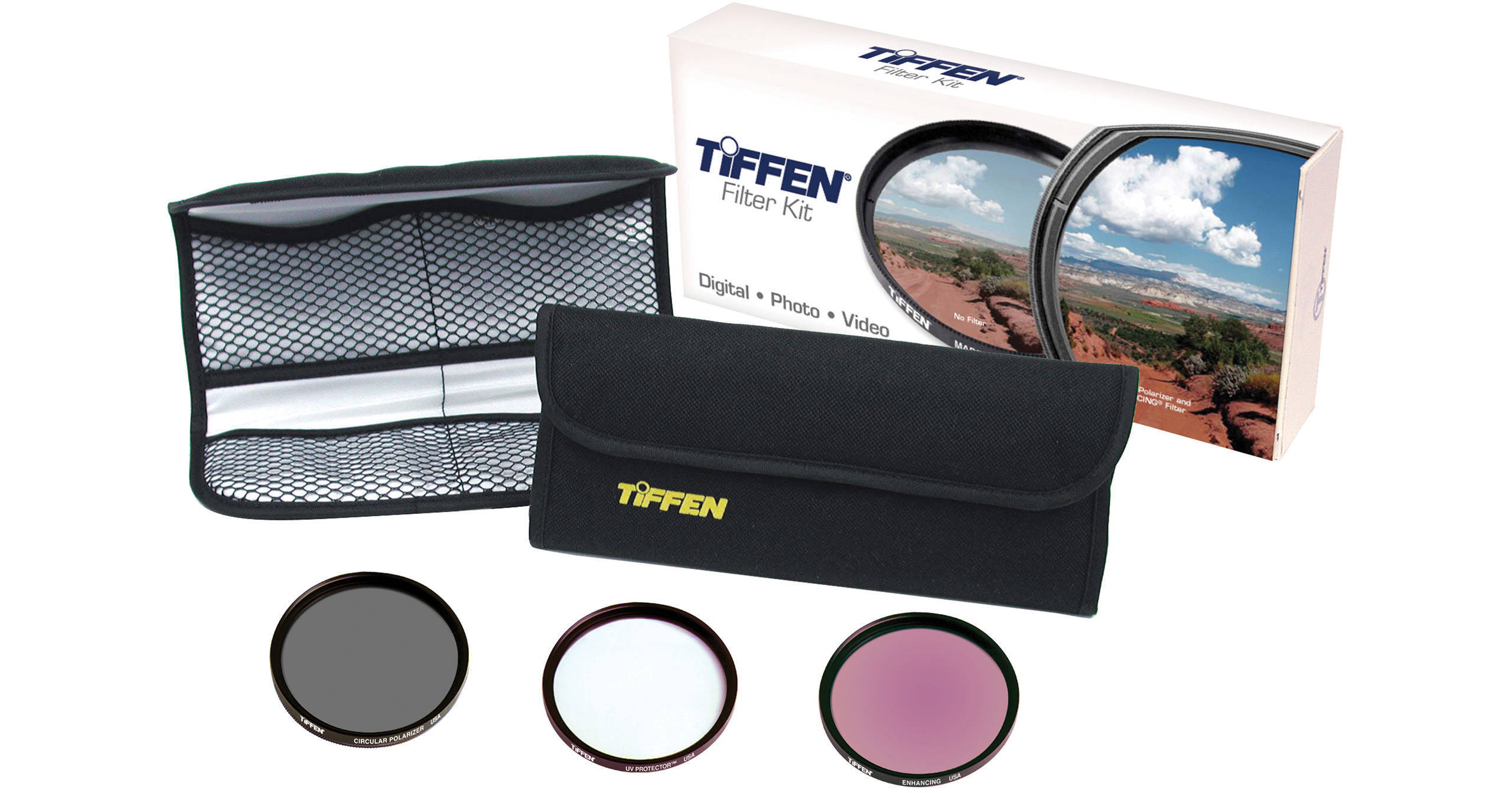 Tiffen 58mm Wide Angle Filter Kit