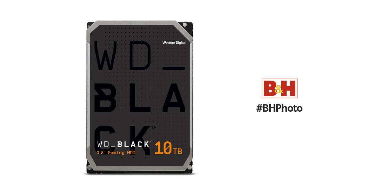 WD 10TB WD_BLACK Performance SATA III 3.5
