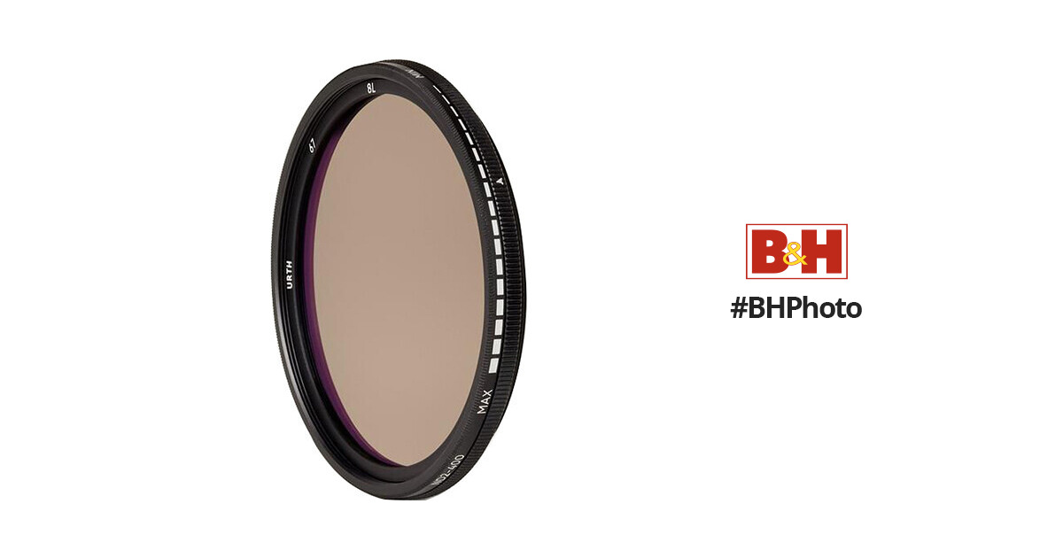 Urth ND2-400 (1-8.6 Stop) Variable ND Lens Filter UNDX400ST67