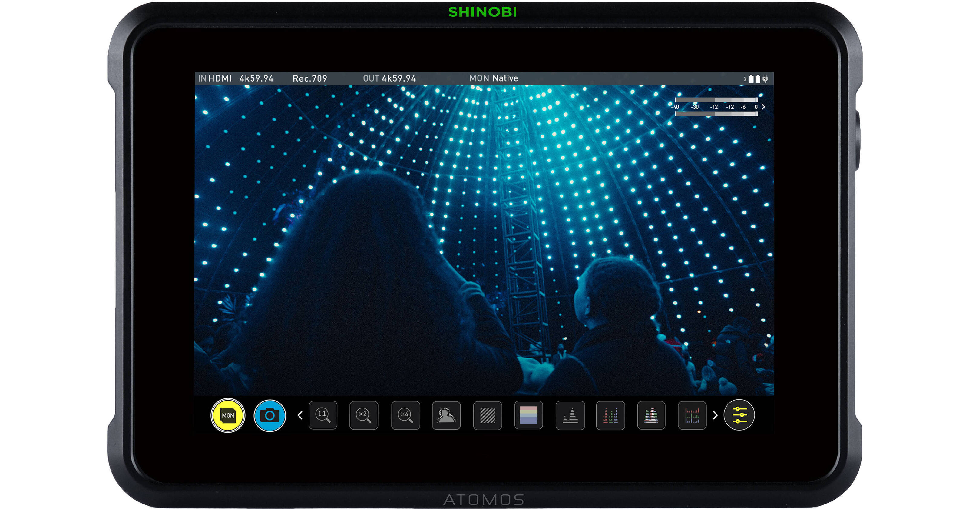 Atomos Shinobi 7 4K HDMI/SDI Monitor ATOMSHB002 Bu0026H Photo Video