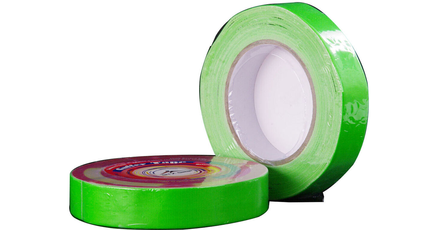 GTX Grip Gaffer Tape (2" x 26 yd, Fluorescent Green) GPGT2FG
