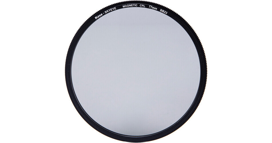 Kase Skyeye Magnetic Circular Polarizer Filter with Magnetic Adapter Ring  (77mm)