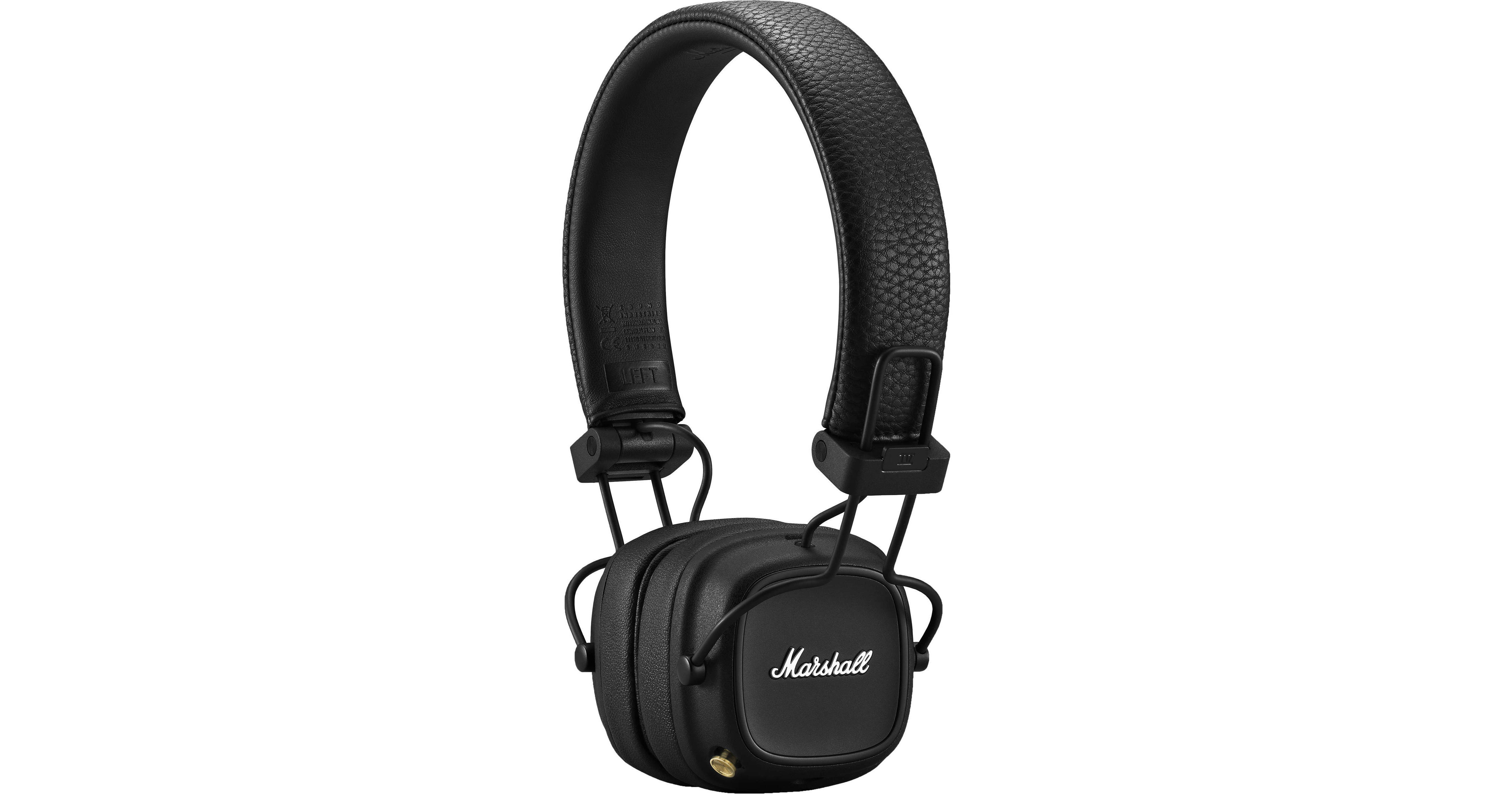 Marshall Major IV Wireless On-Ear Headphones (Black)