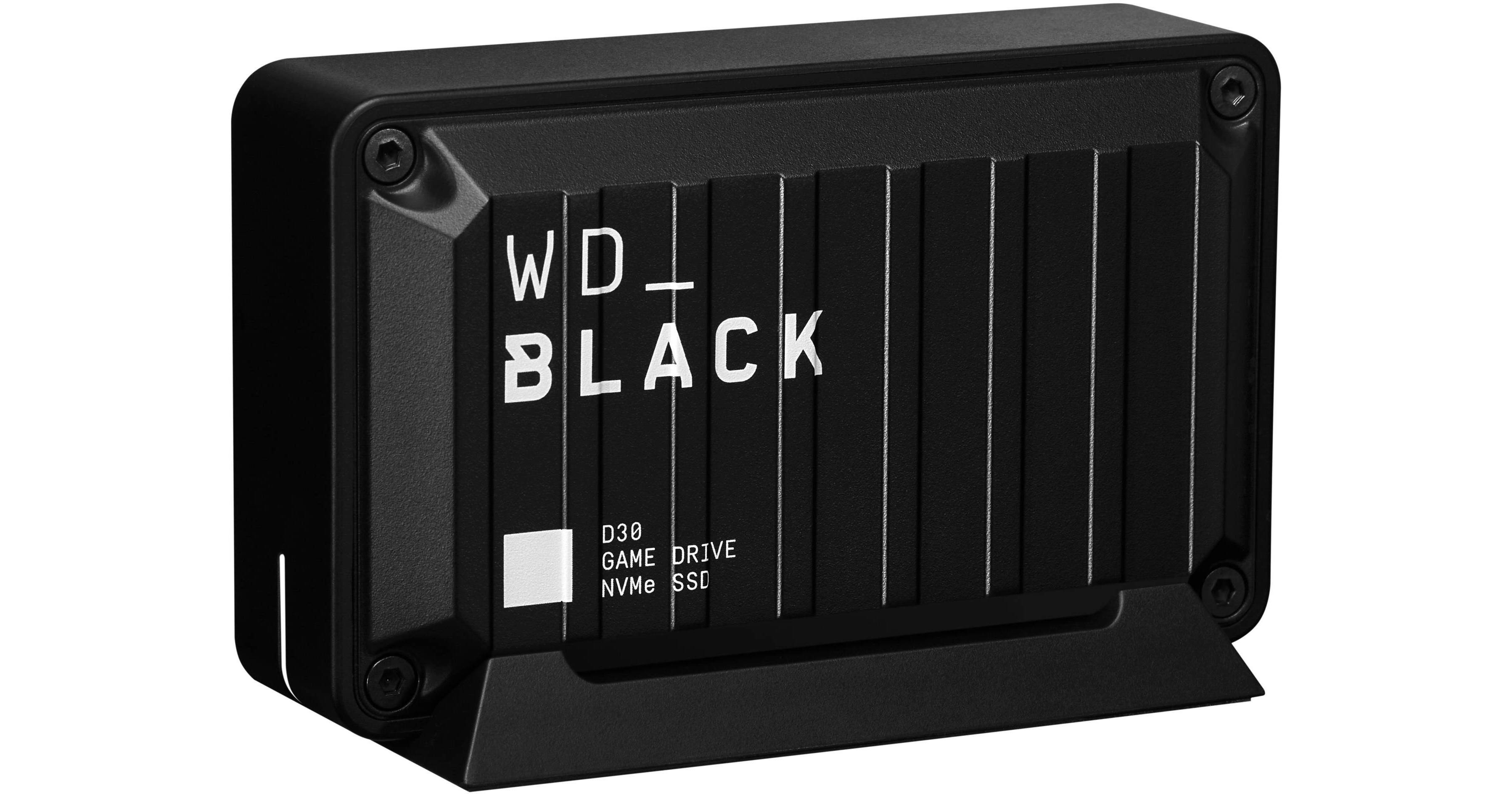 Disque SSD externe USB-C de 2 To WD_Black D30 Game Drive pour PS5  (WDBATL0020BBK-WESN)