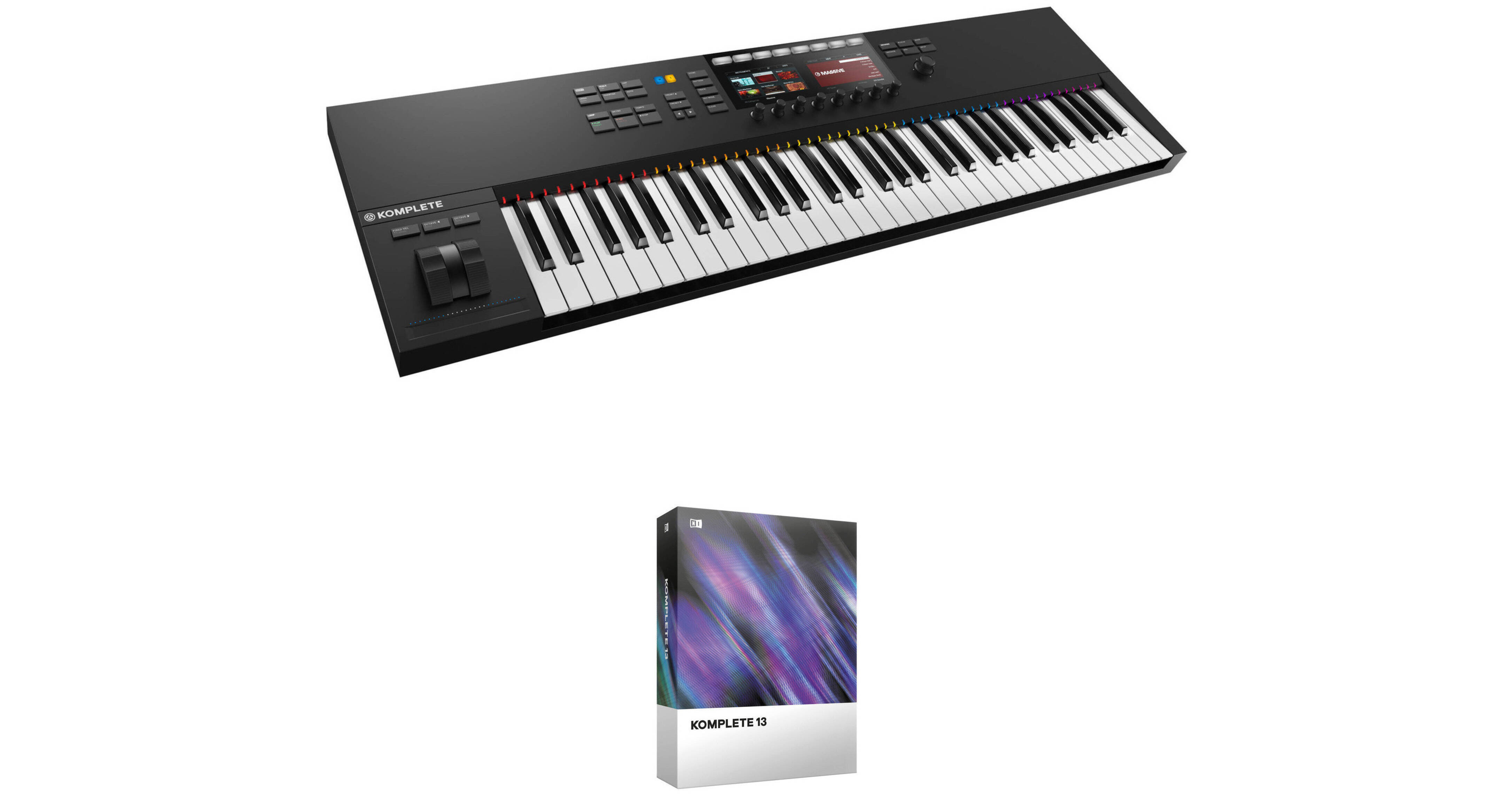 Native Instruments KOMPLETE KONTROL S61 MK2 Kit with KOMPLETE 13