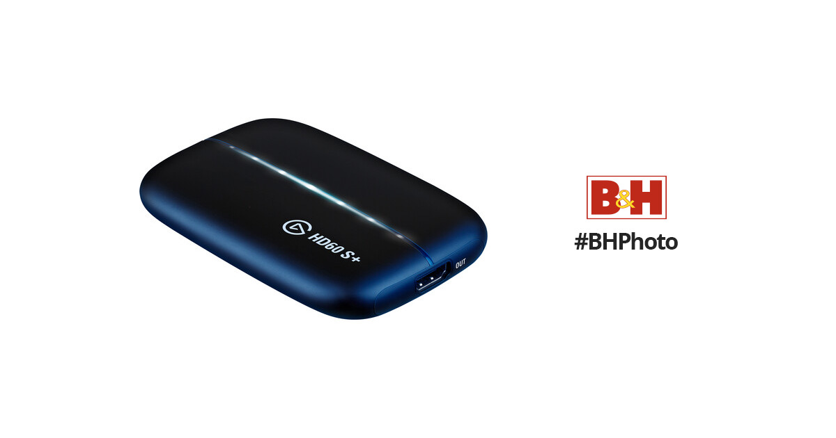 PC/タブレット PC周辺機器 Elgato Game Capture HD60 S+ High Definition HDR Game 10GAR9901