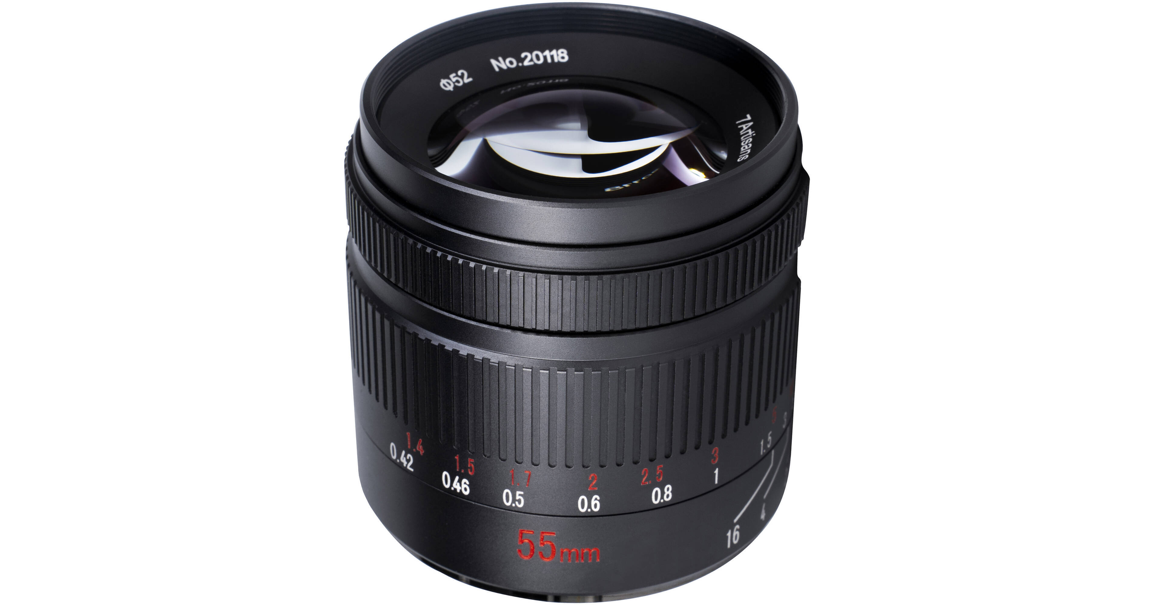 7artisans Photoelectric 55mm f/1.4 Mark II Lens A504B-II B&H