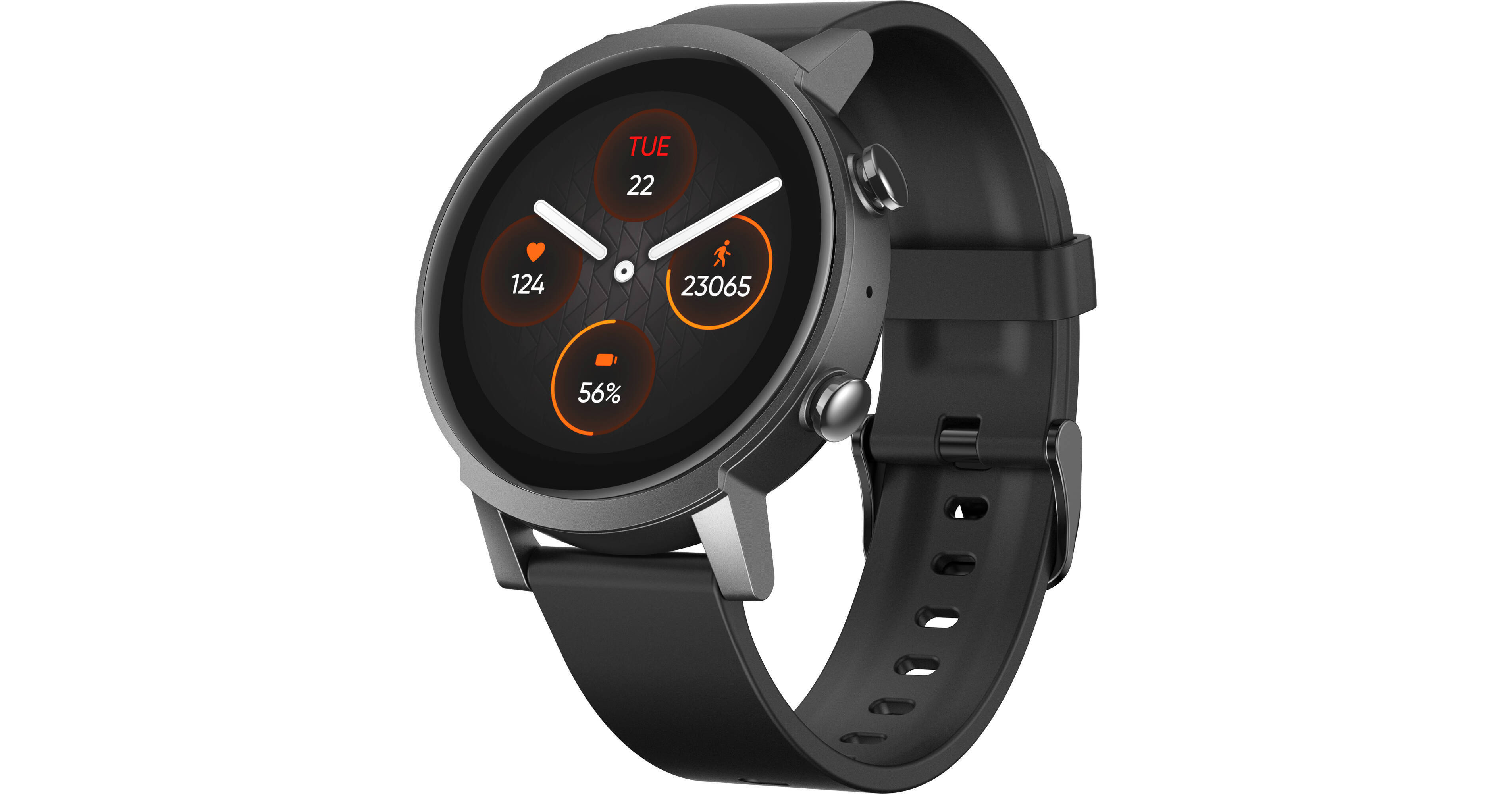 TicWatch E3 GPS Smartwatch (Panther Black) P1034000400A B&H