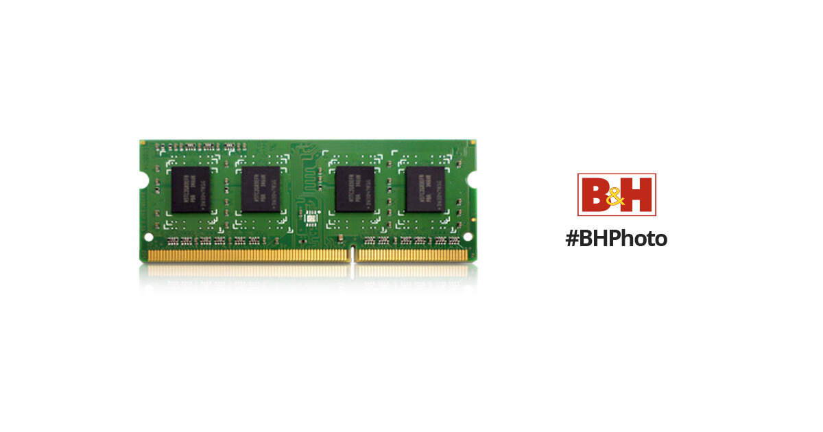 QNAP 8GB DDR4 2666 MHz ECC SO-DIMM Memory RAM-8GDR4ECT0-SO-2666