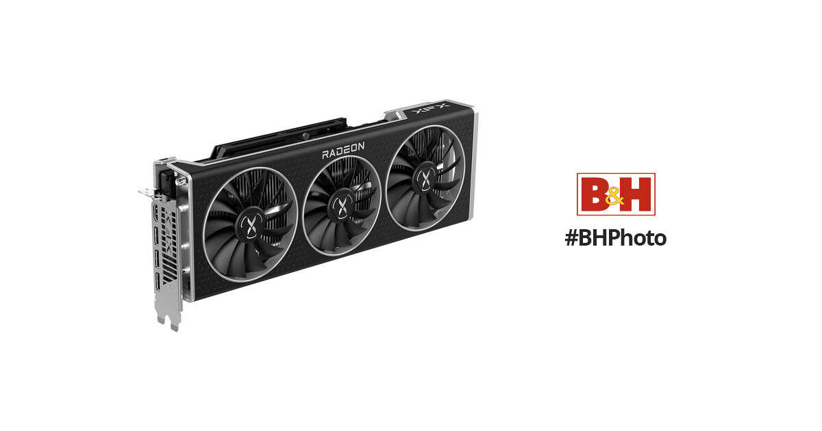 XFX Speedster QICK 319 AMD Radeon™ RX 6800 BLACK Gaming Graphics Card with  16GB GDDR6, AMD RDNA™ 2