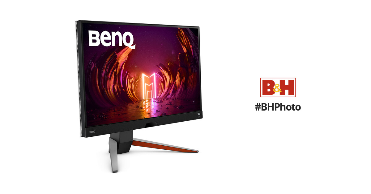 BenQ MOBIUZ 27 QHD HDR 165Hz FreeSync Premium IPS Gaming Monitor LN120713  - EX2710Q