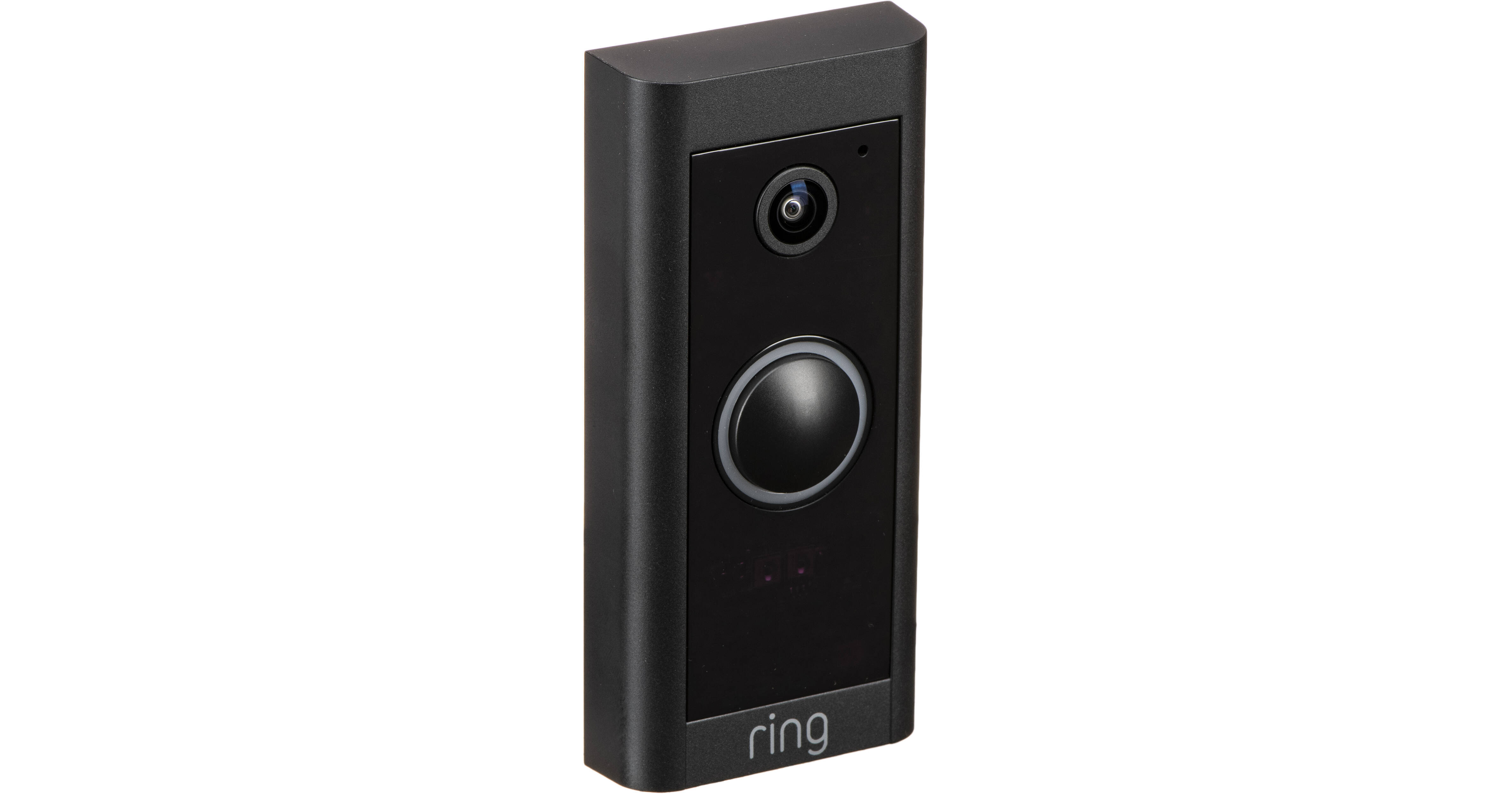 Ring 1080p Wired Video Doorbell (Black) B08CKHPP52 B&H Photo