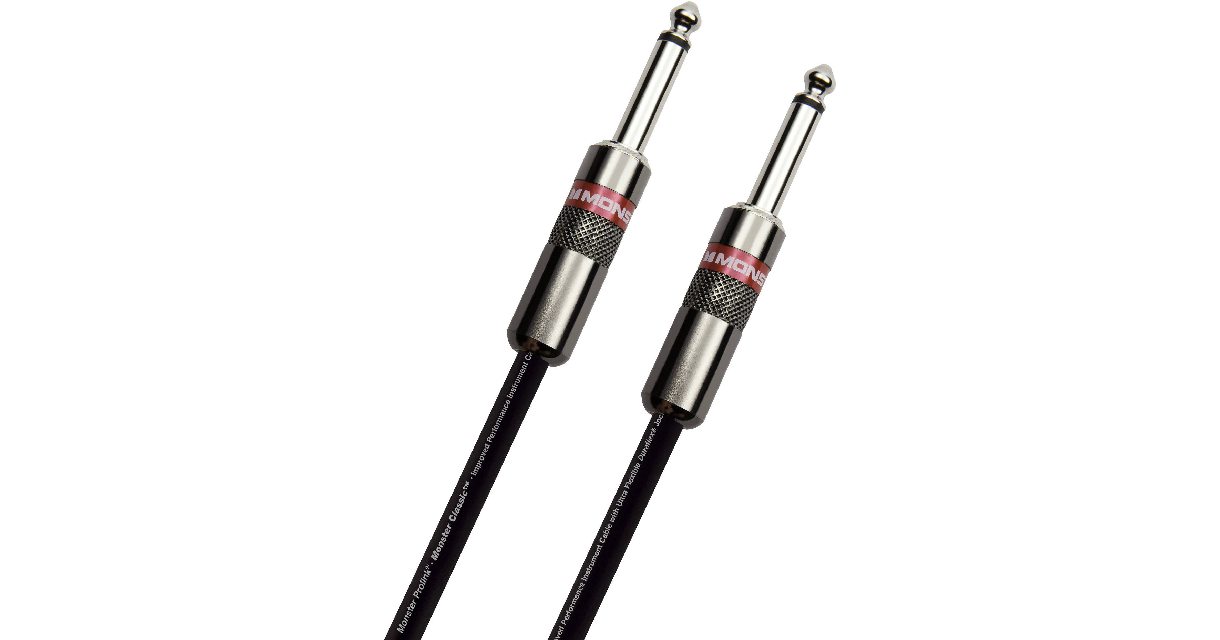Monster Cable Prolink Classic Series Straight 1/4" CLASI3WW