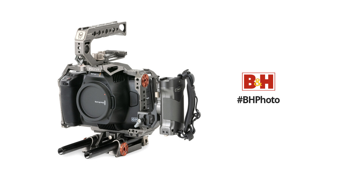 Tilta Advanced Camera Cage Kit for BMPCC 6K Pro/G2/BMPCC 6K (Tactical Gray)