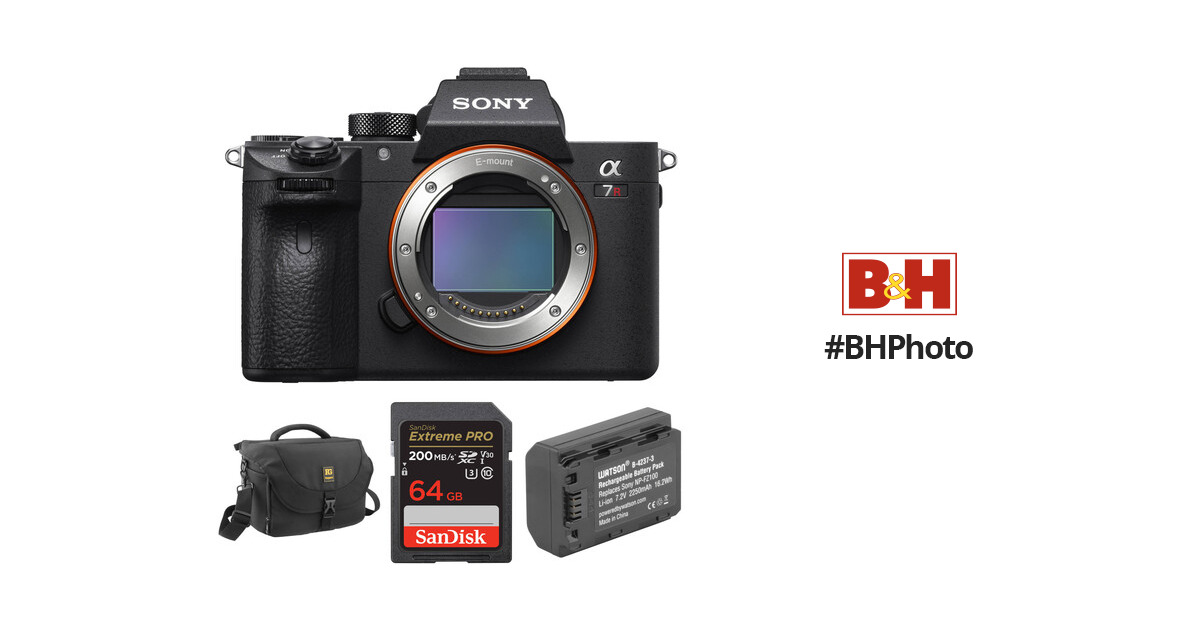 Sony a7R IIIA Mirrorless Camera with 24-70mm f/4 Lens Kit B&H