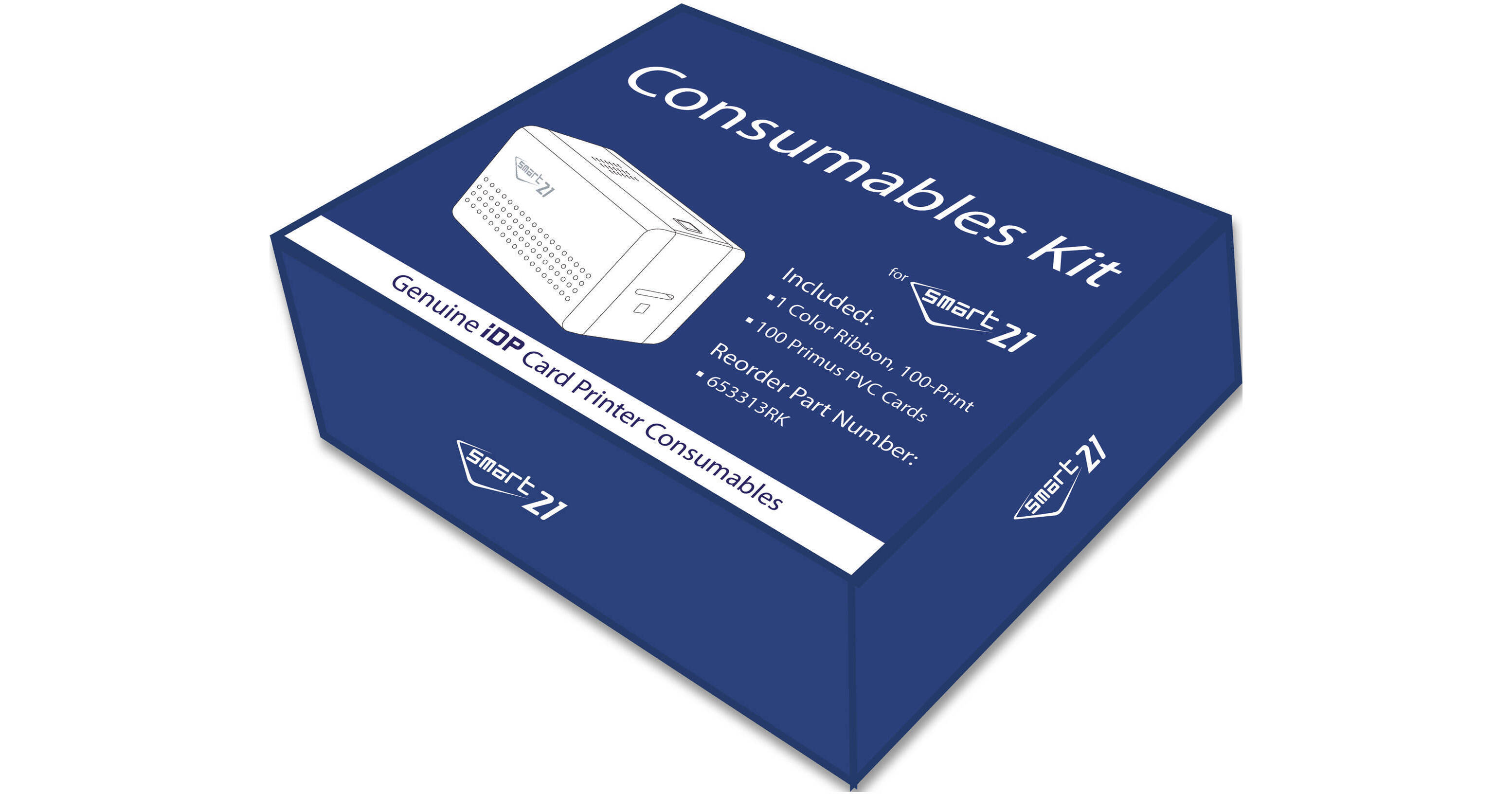 IDP YMCKO Ribbon Kit for SMART21 ID Card Printer 653313RK B&H