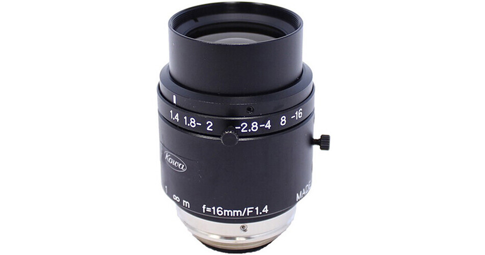 Kowa C-Mount 16mm f/1.4-16 2/3