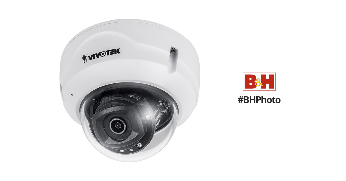 Vivotek FD9389-EHTV V2 5MP Outdoor Network Dome Camera with Night Vision