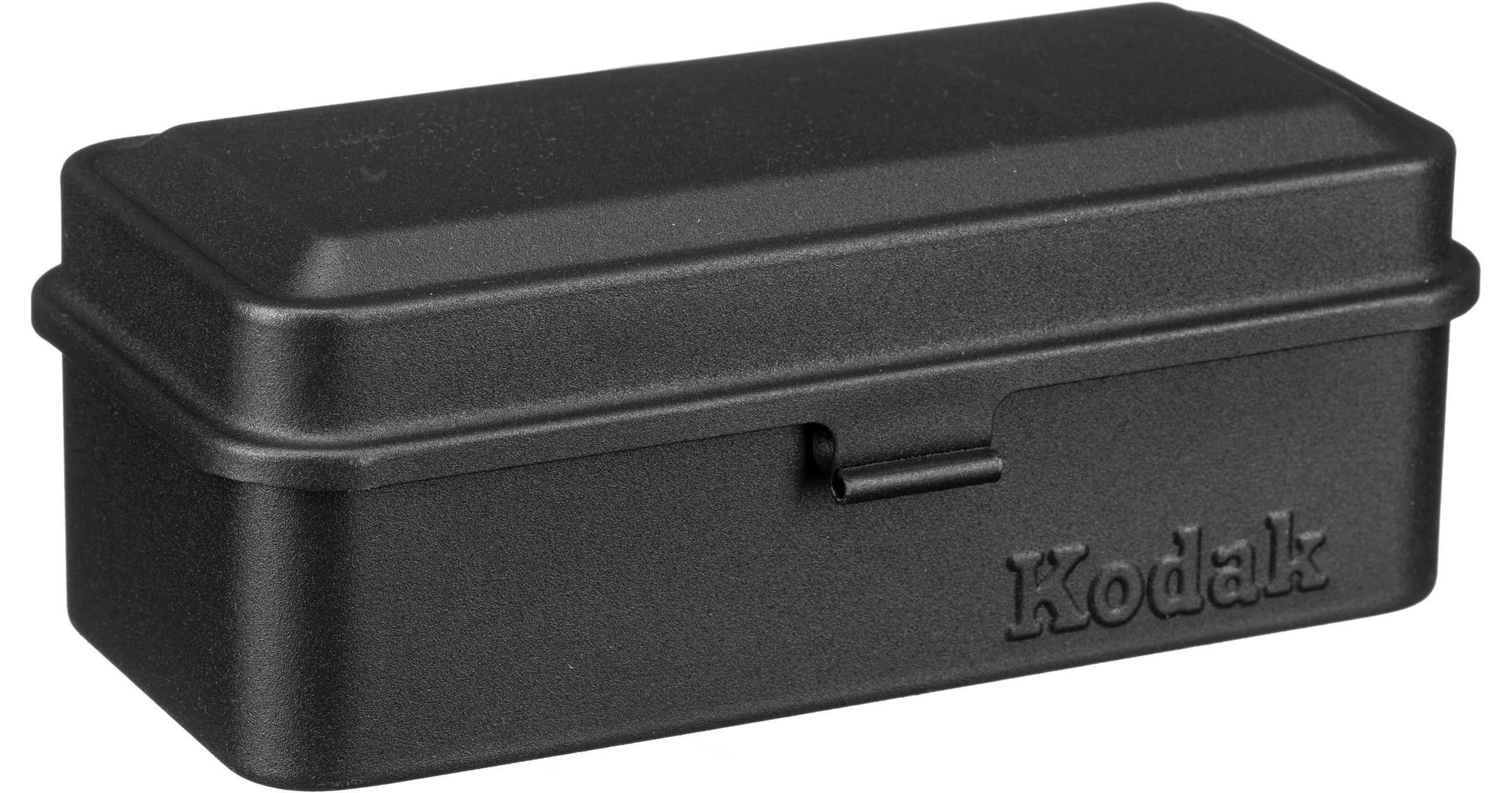 Kodak Steel 120/135 Film Case (Blue Lid/Yellow Body)