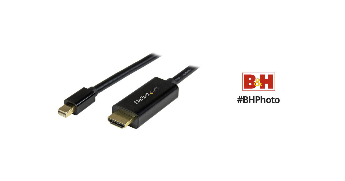 Cable DisplayPort a HDMI 2m Negro 4K - Conversores DisplayPort