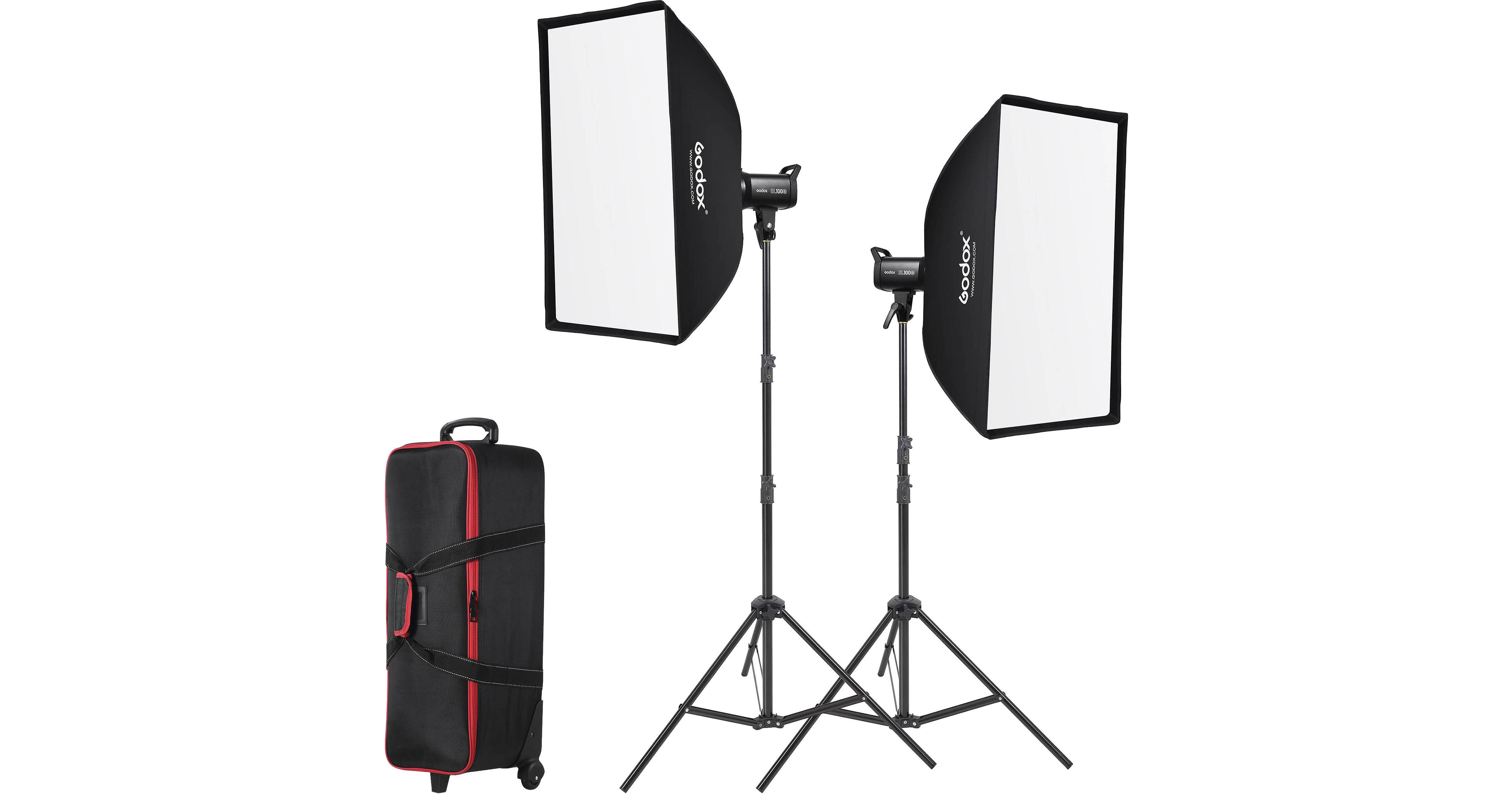 Godox Sl100Bi 2-Light Kit SL100BI KIT B&H Photo Video