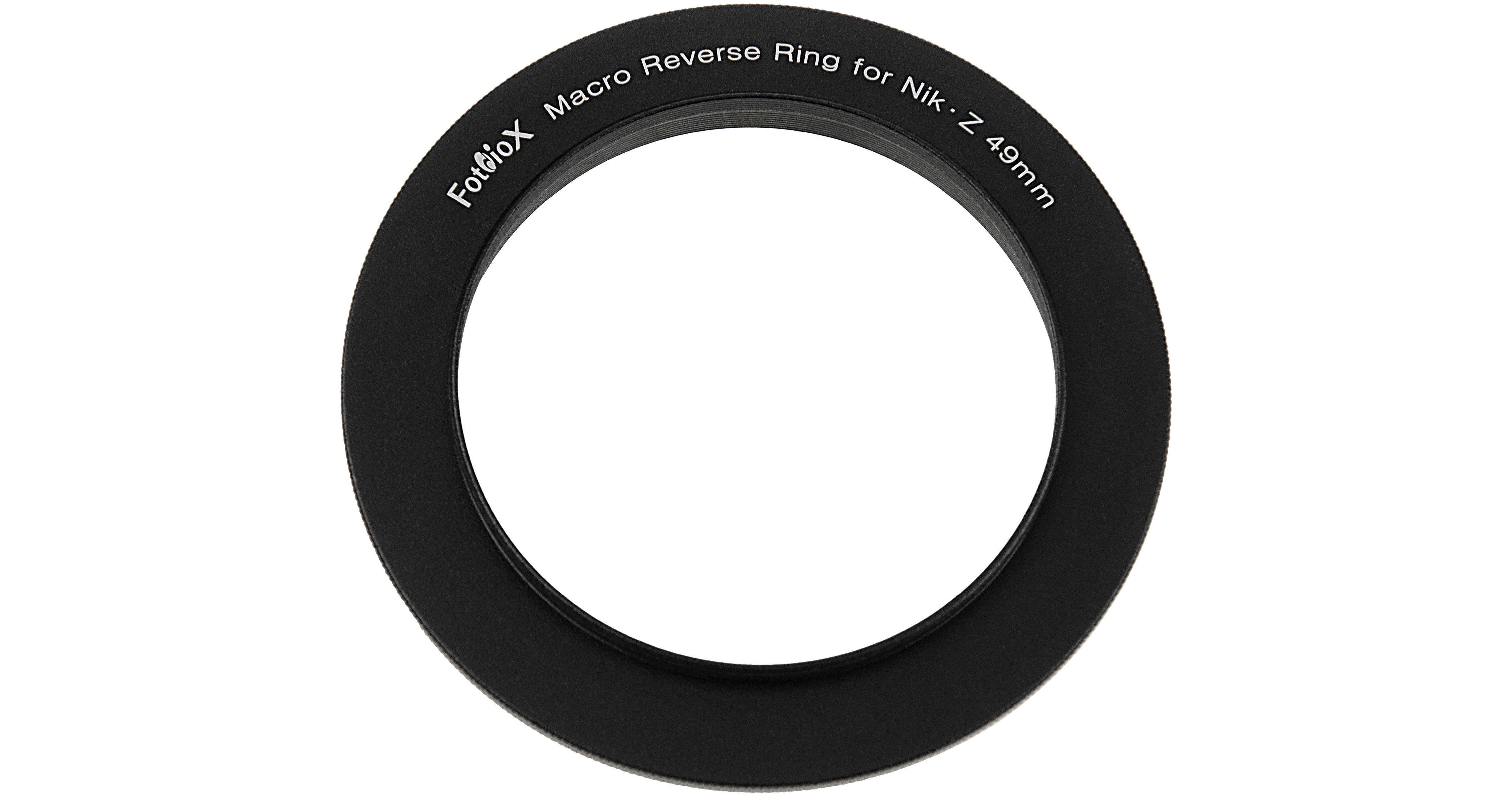 Fotodiox Macro Reverse Ring - 43mm Filter Thread Adapter Compatible With Olympus, Panasonic, BMPCC And Other MFT Camera Mounts