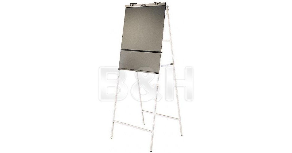 Da-Lite Heavy Duty, Non-Folding - Black/Silver Anodized A-Frame Easel 77755