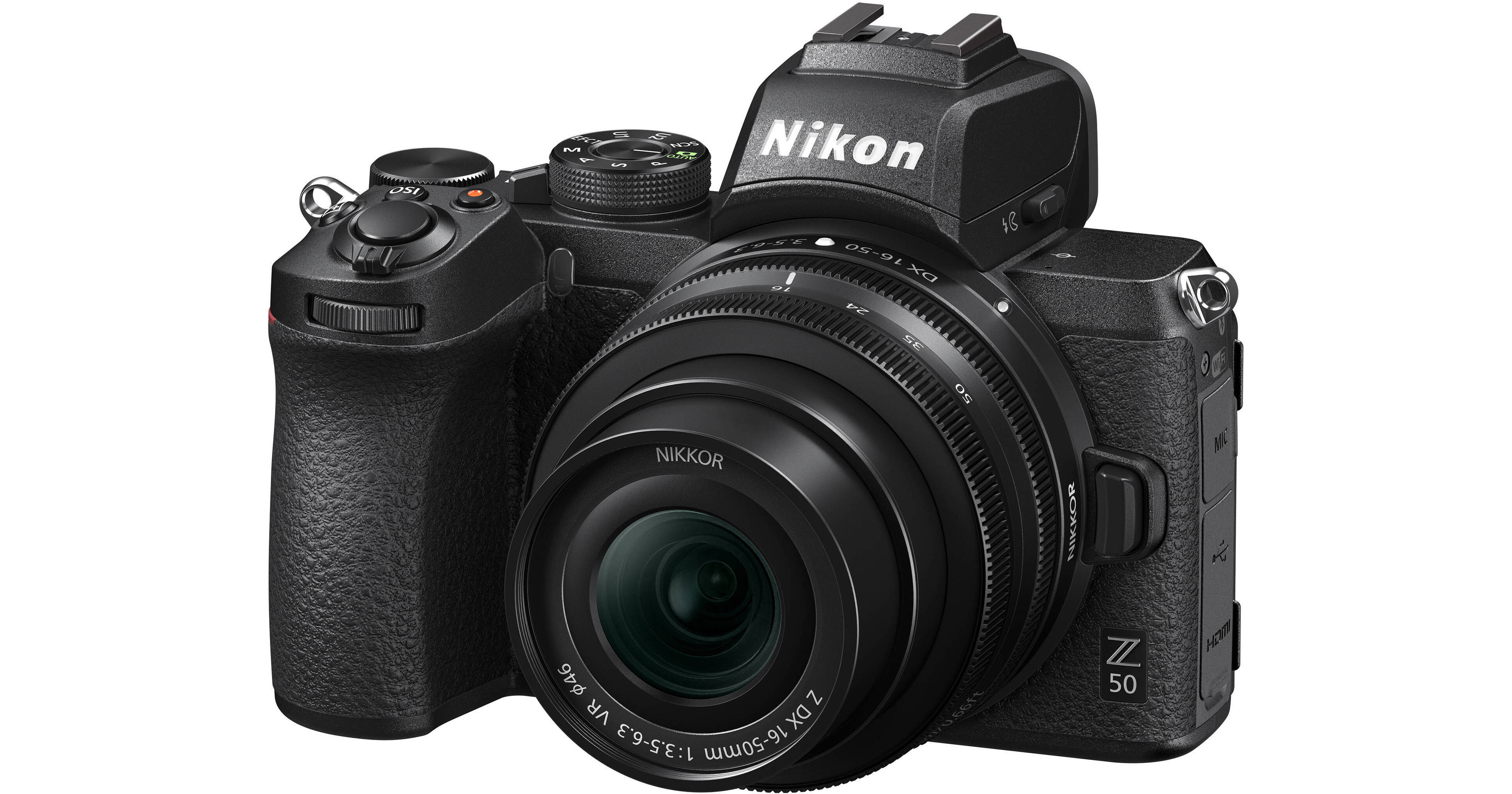 Nikon Z 50 Mirrorless Camera With 16-50mm Lens 1633B B&H Photo