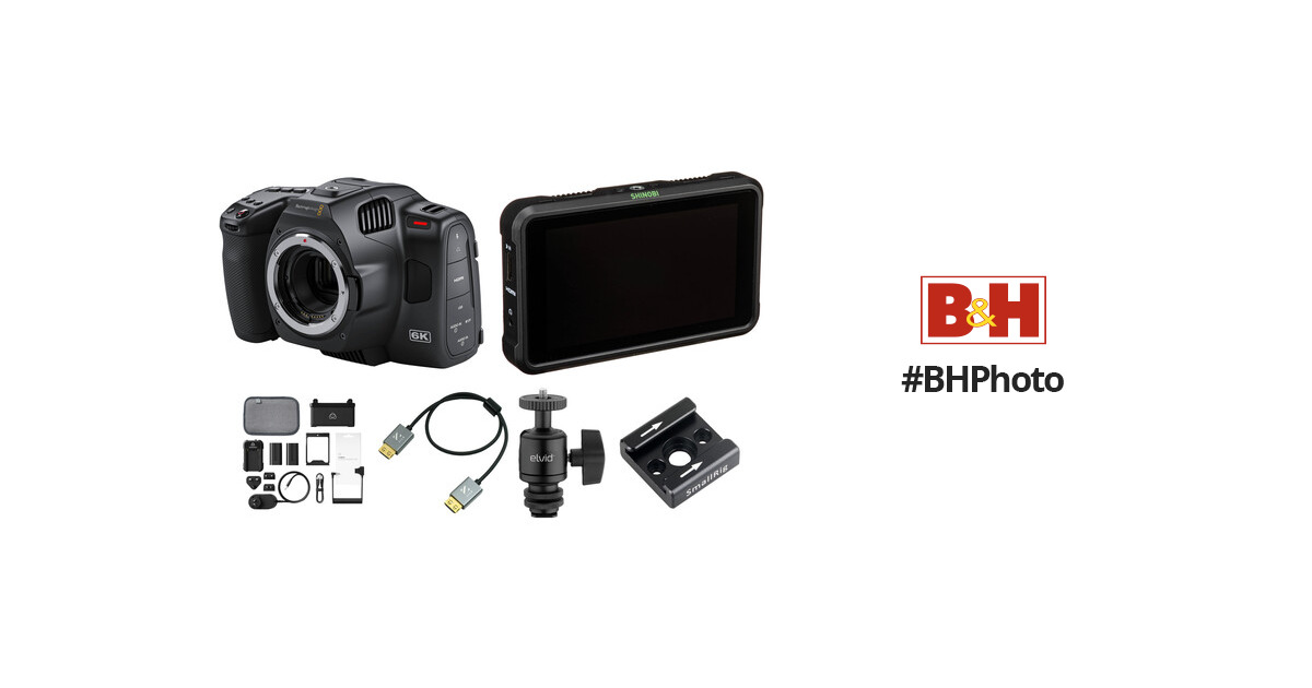 Blackmagic Design Pocket Cinema Camera 6K Pro CINECAMPOCHDEF06P
