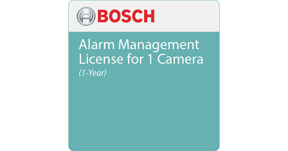 Bosch Alarm Management License for 1 Camera (1Year)