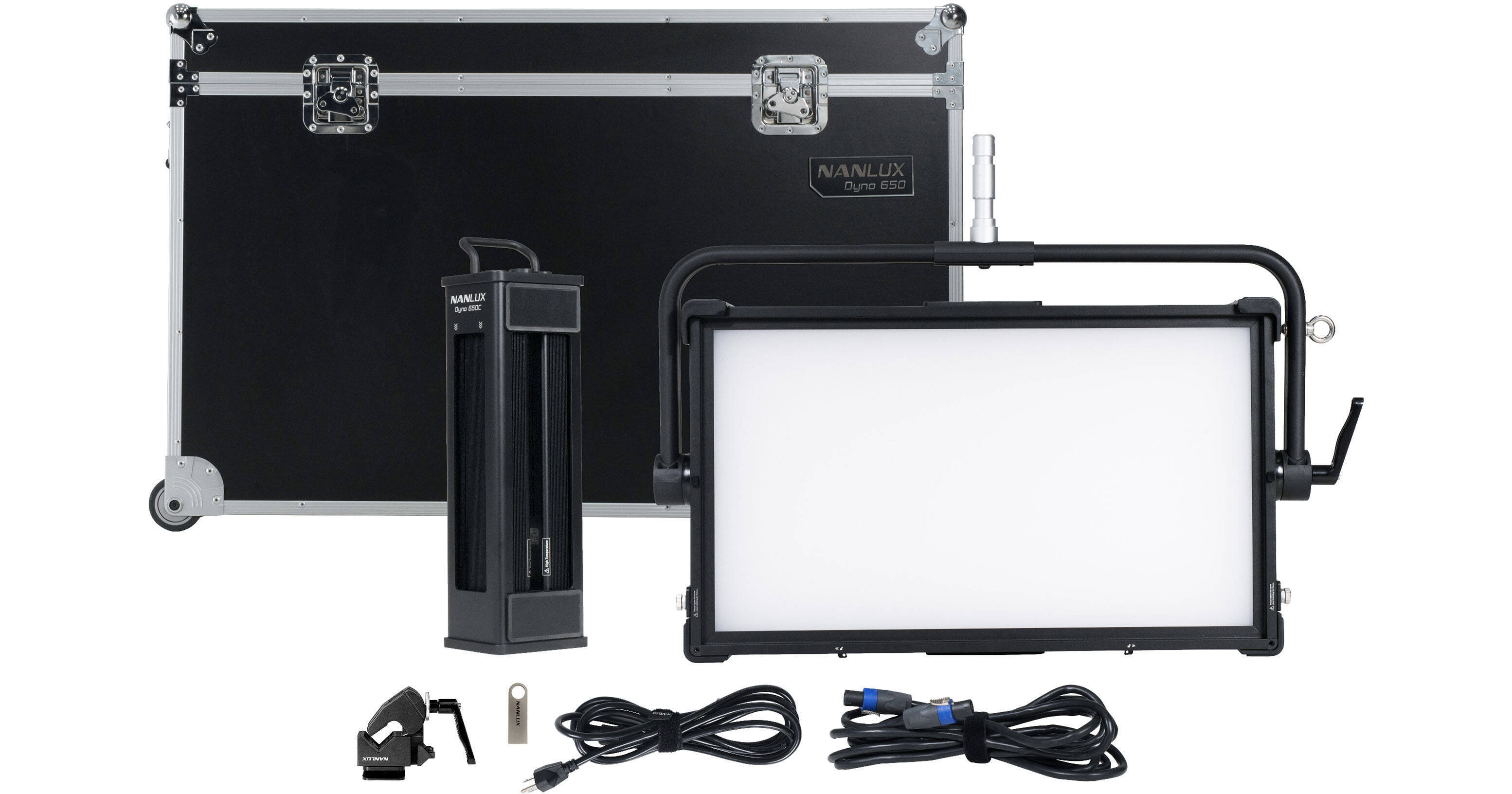 Nanlux Dyno 650C RGBWW LED Soft Panel with Travel Case