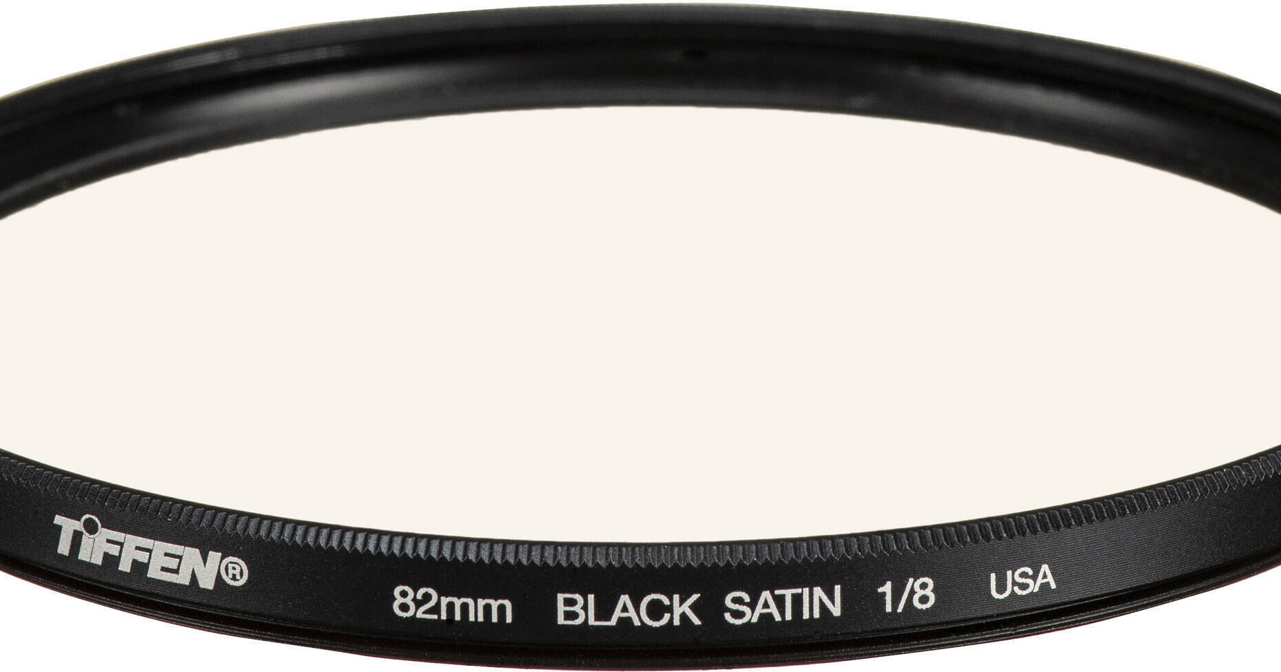 Tiffen 82mm Black Satin 1/8 Filter