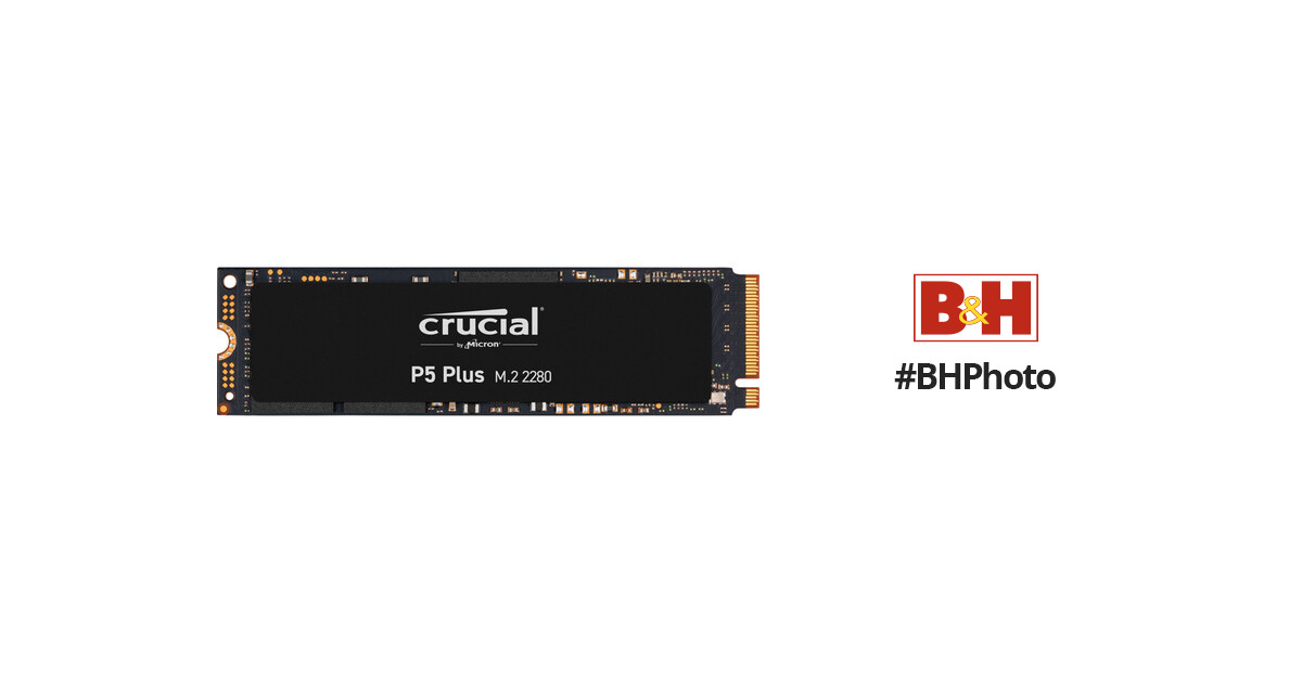 Crucial 2TB P5 Plus PCIe 4.0 x4 M.2 Internal SSD CT2000P5PSSD8