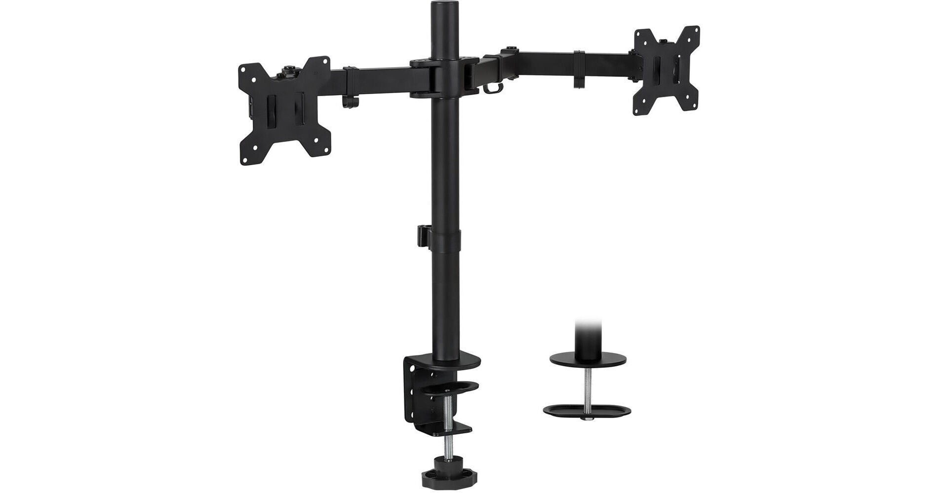 MountIt! Full Motion Dual Monitor Desk Mount for 1332"