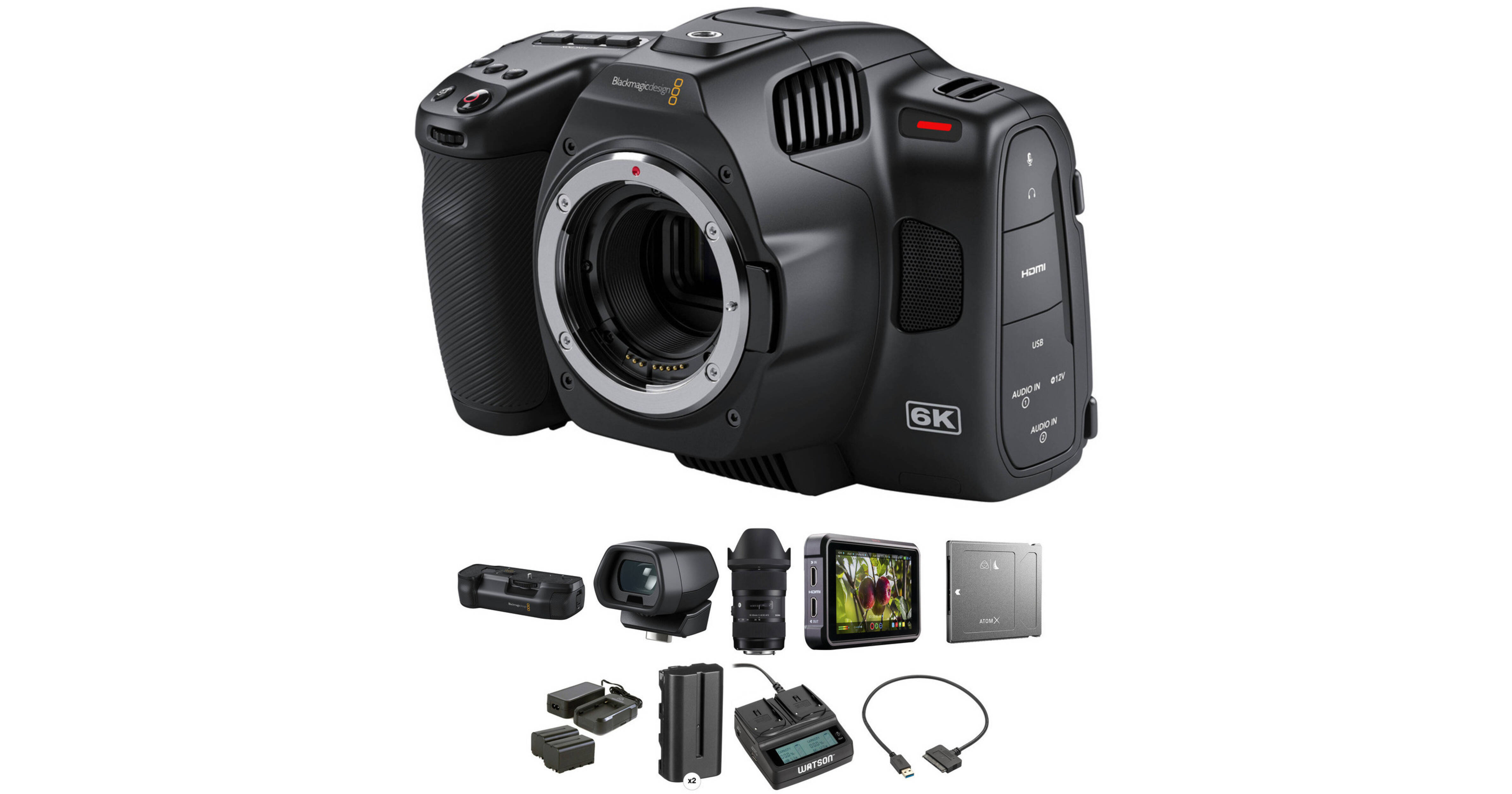 Blackmagic Design Pocket Cinema Camera 6K Pro Complete Shooter's