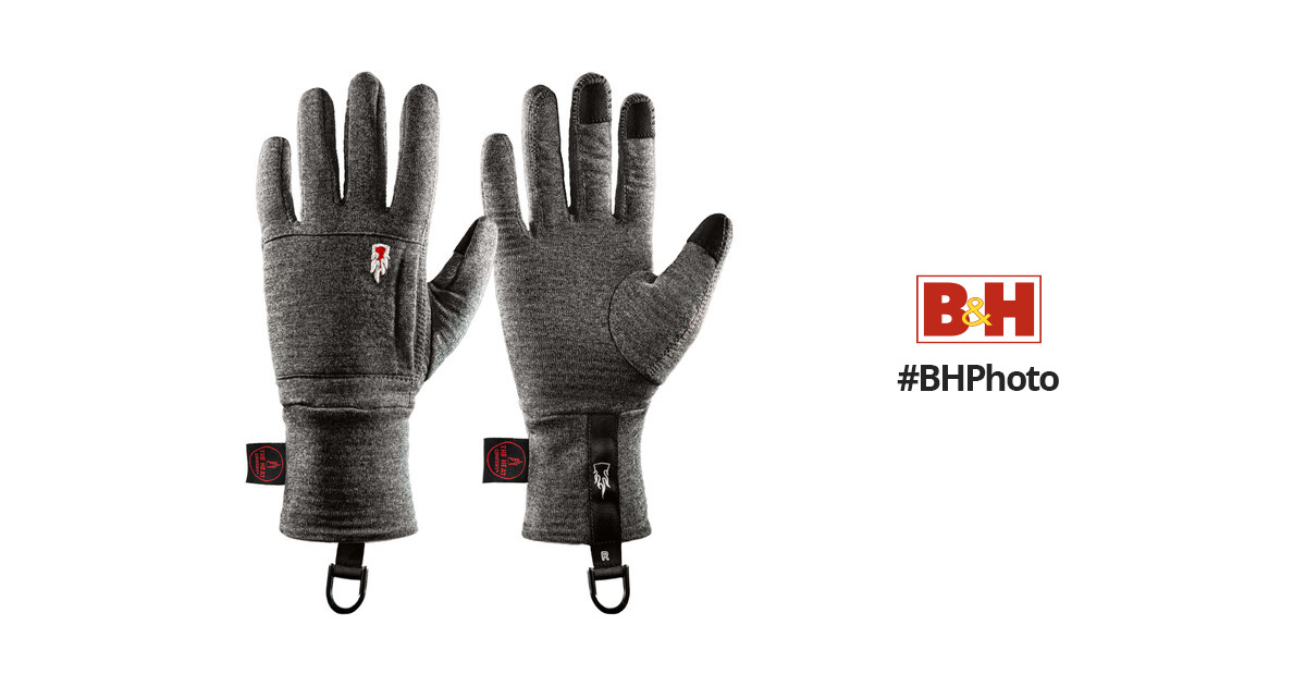 The Heat Company Merino Liner Light Gloves (Size 6-7) 33024 B&H