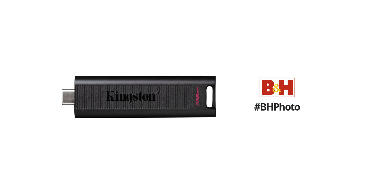 Kingston DataTraveler Max Clé USB USB-C 256 Go avec performance USB 3.2 Gen  2 (DTMAX/256GBCR) 