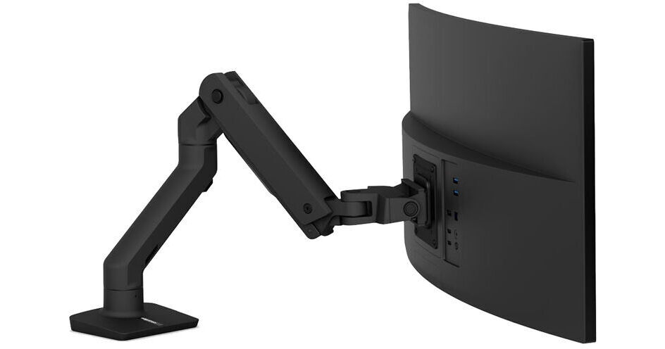 Ergotron HX Desk Monitor Arm for Displays up to 42 lb 45-475-224