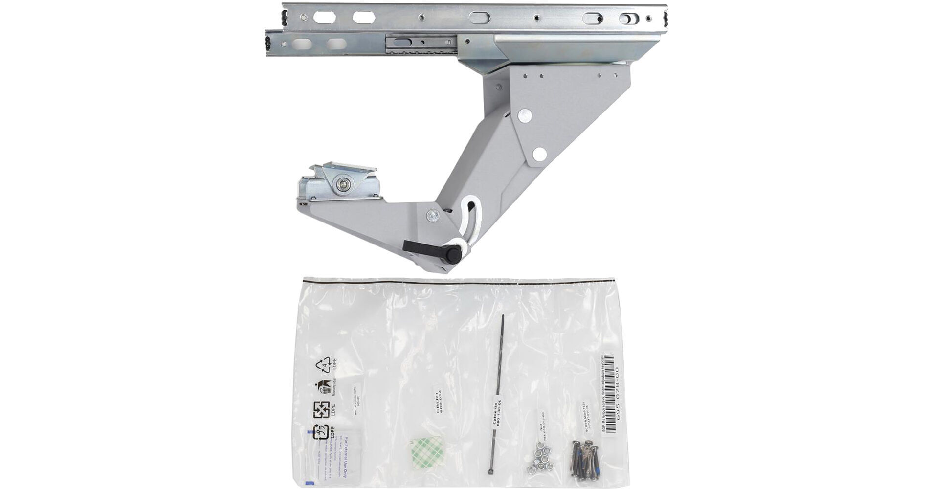 Ergotron Kit SV Lcd Height Adjustable Keyboard Tray 97827 B&H