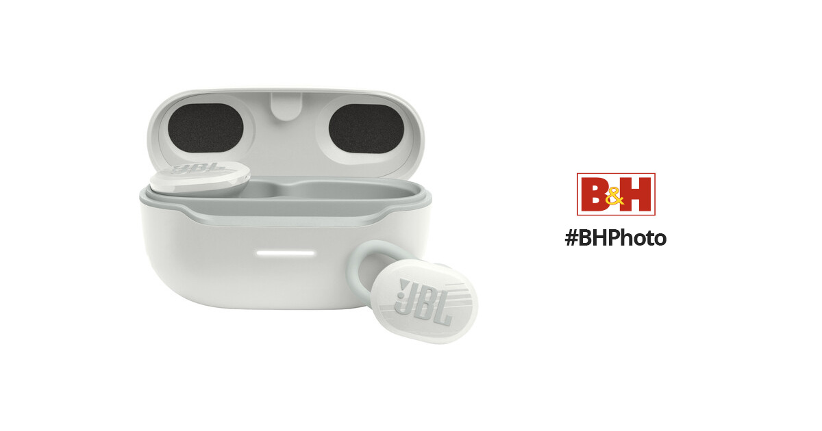 JBL Endurance Race In-Ear B&H True JBLENDURACEWHTAM Wireless TWS