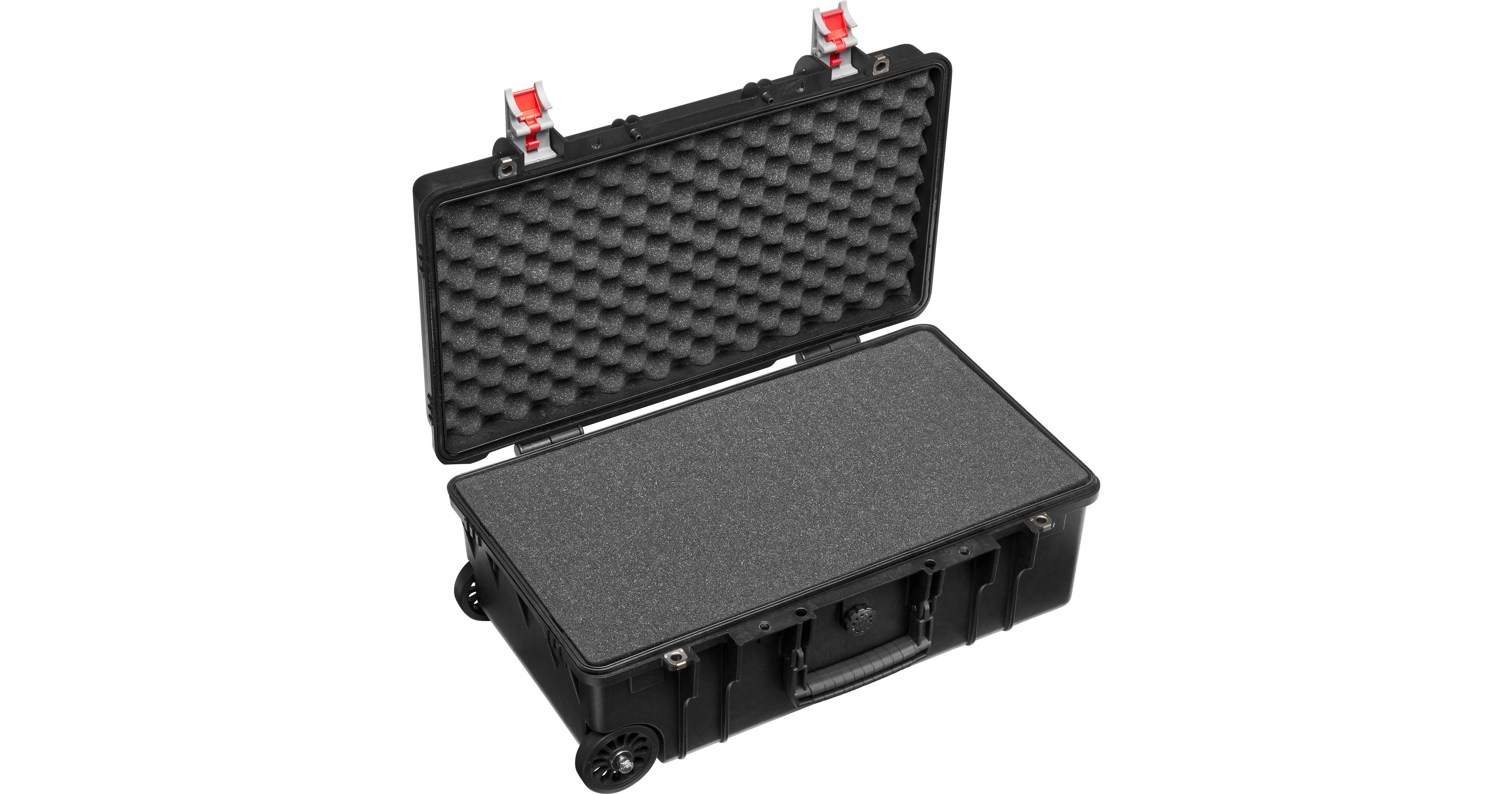 Manfrotto Pro Light Reloader Tough-55 High Lid Wheeled Hard Case with Foam  Insert