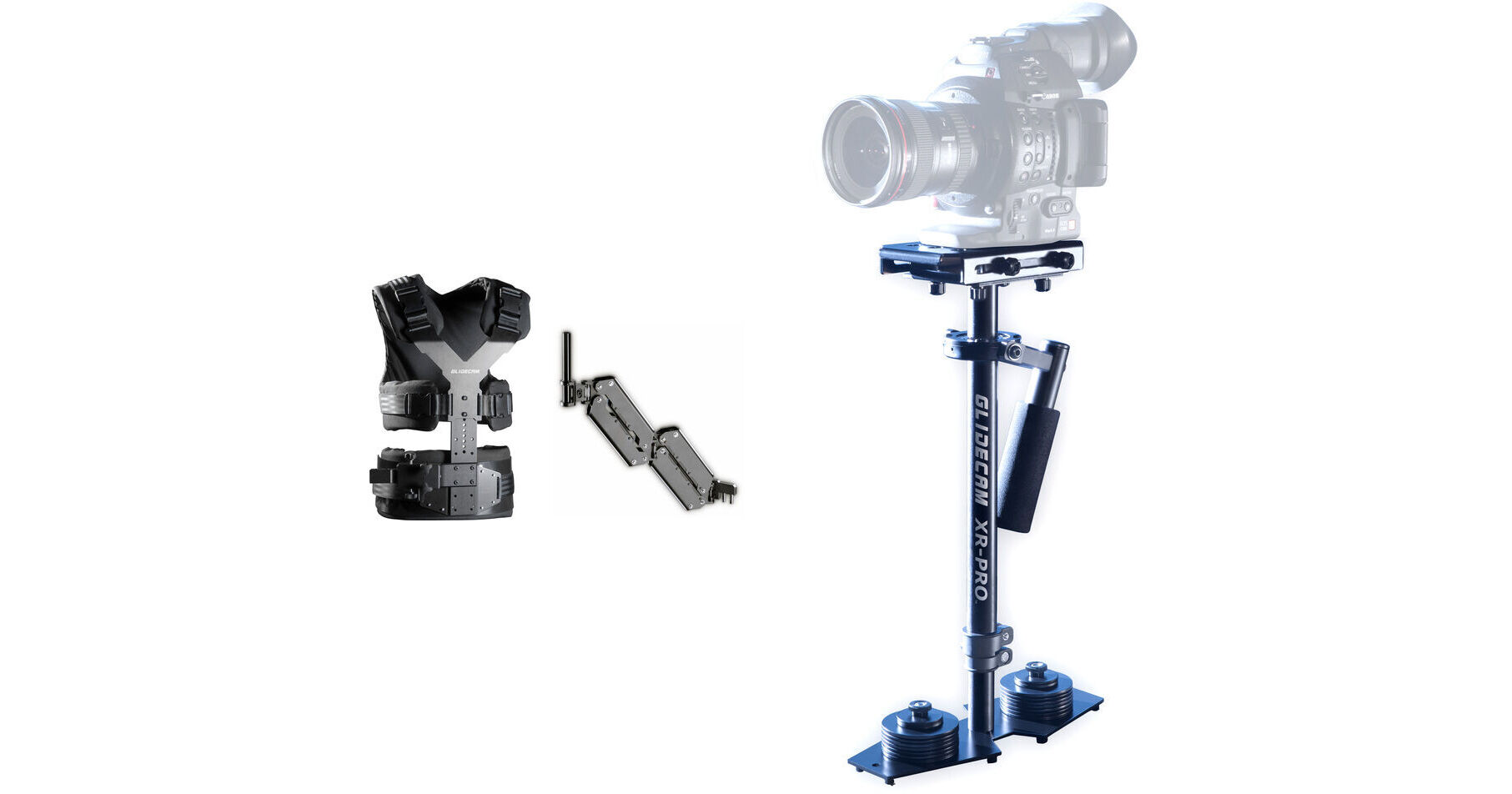 Glidecam Dual Support Arm Stabilizer Vest with XRPRO Handheld