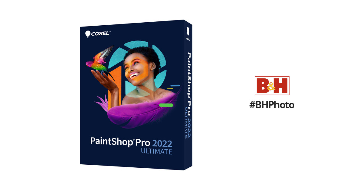 Corel PaintShop Pro 2022 Ultimate for Windows (DVD with Download Card)