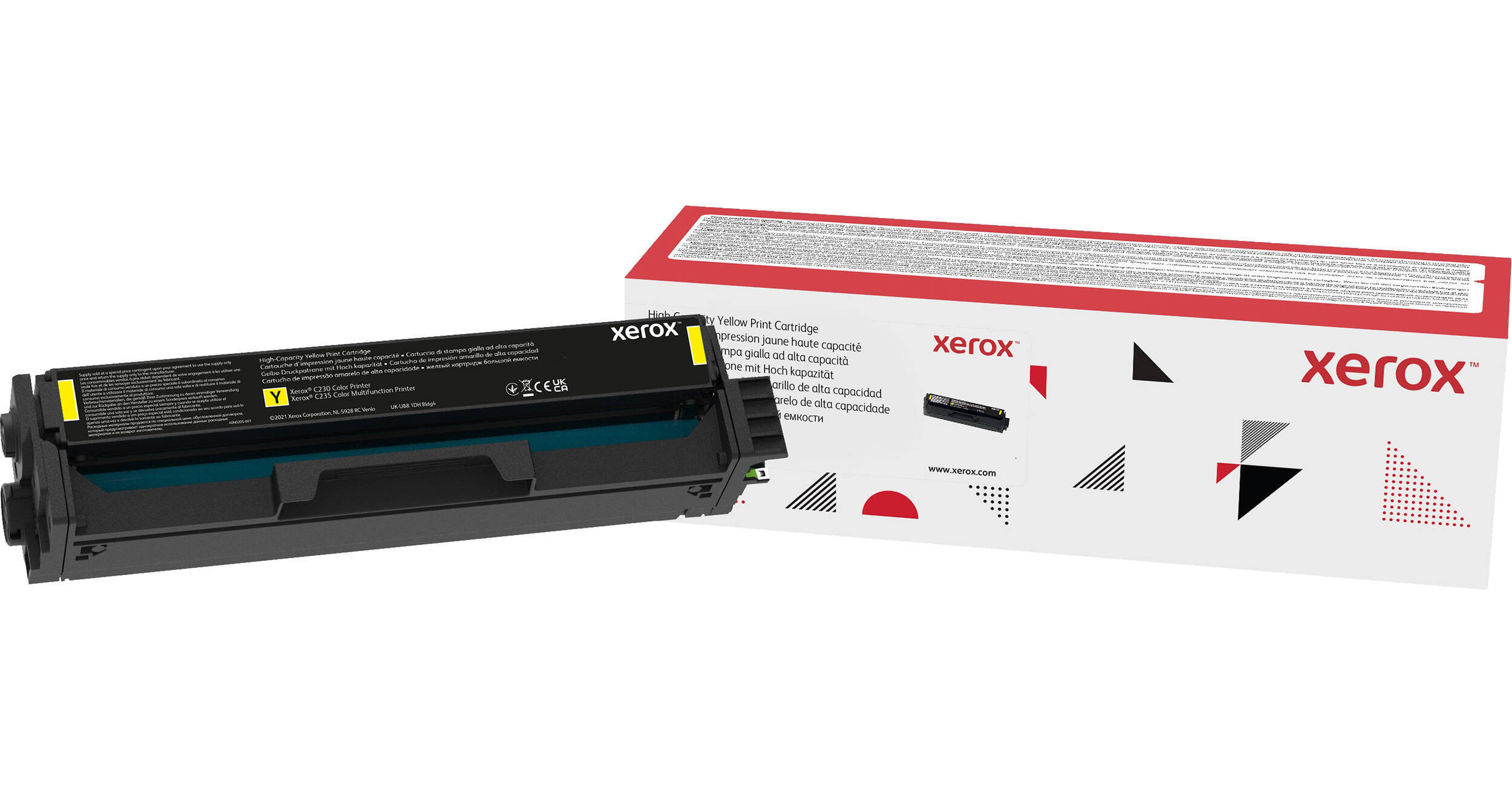 Xerox High-Capacity Yellow Toner Cartridge for C230 and
