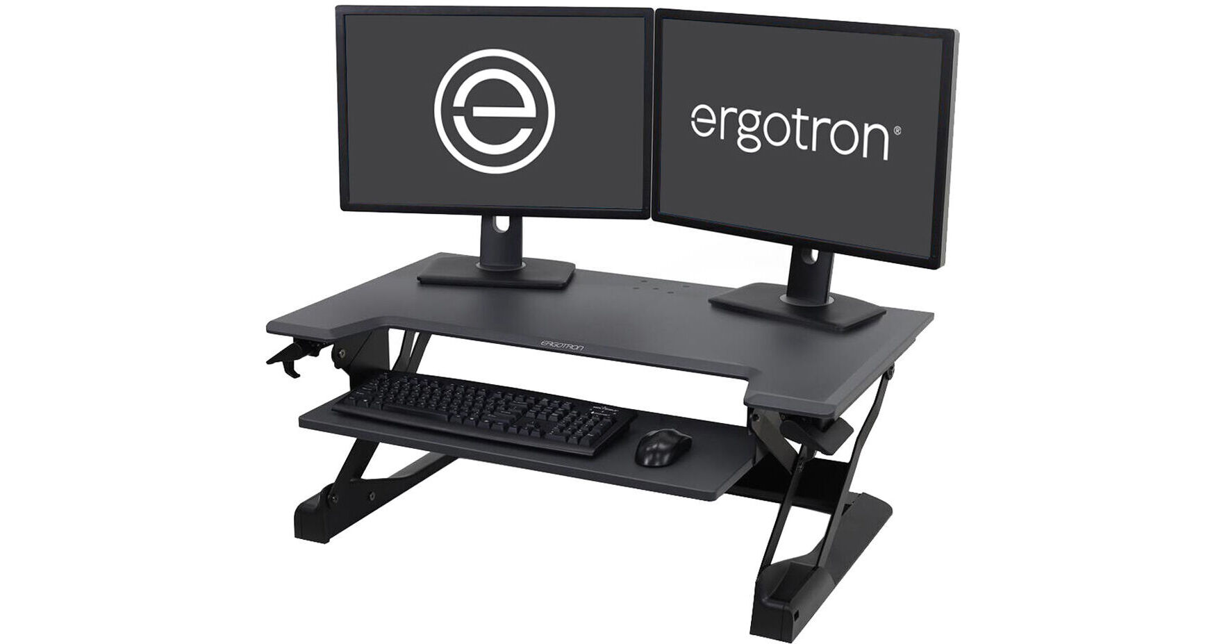 Ergotron Table Top Standing Desk (TAA, Black) 33418085 B&H